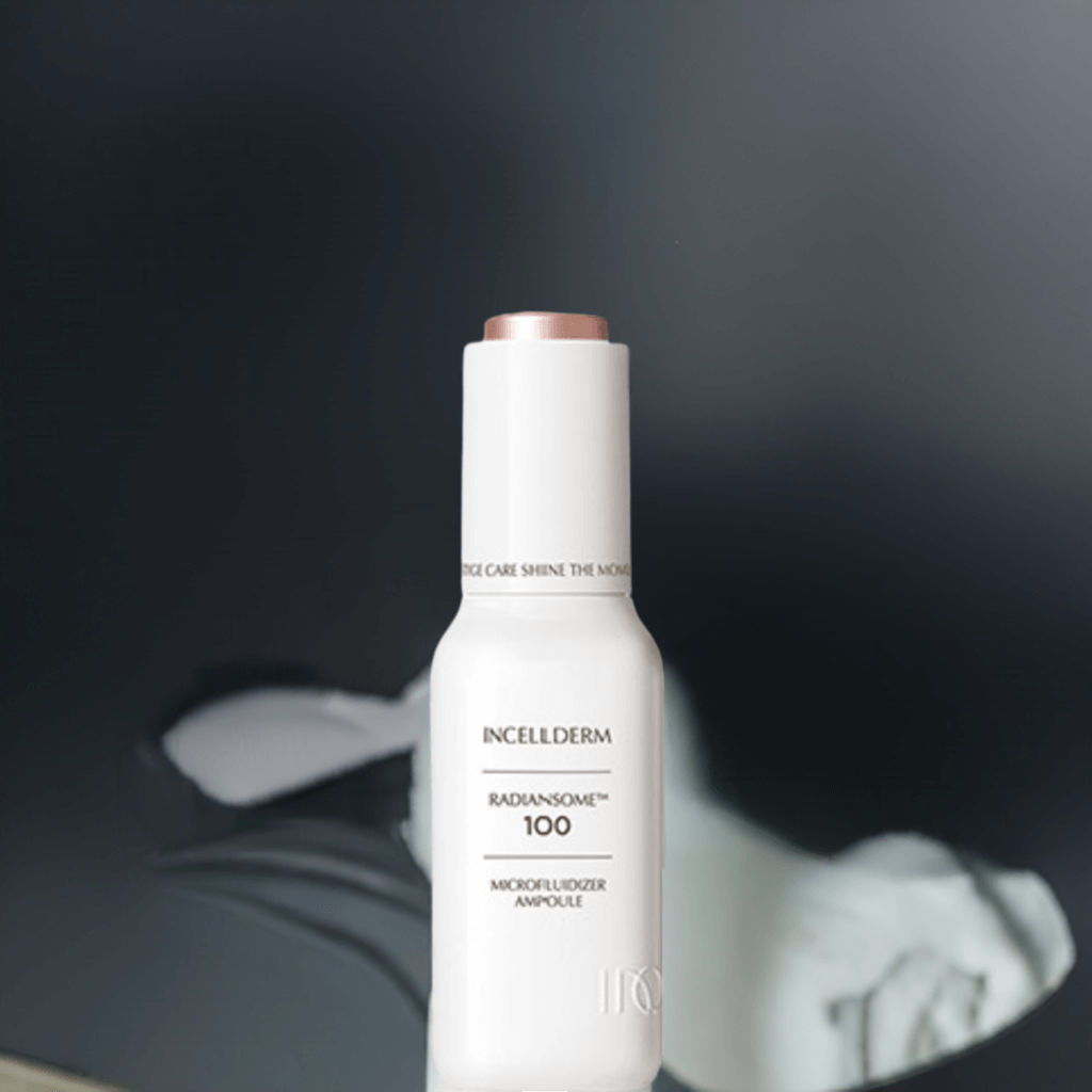 RADIANSOME 100 Microfluidizer Ampoule by IncellDerm for hydration and anti-aging benefits