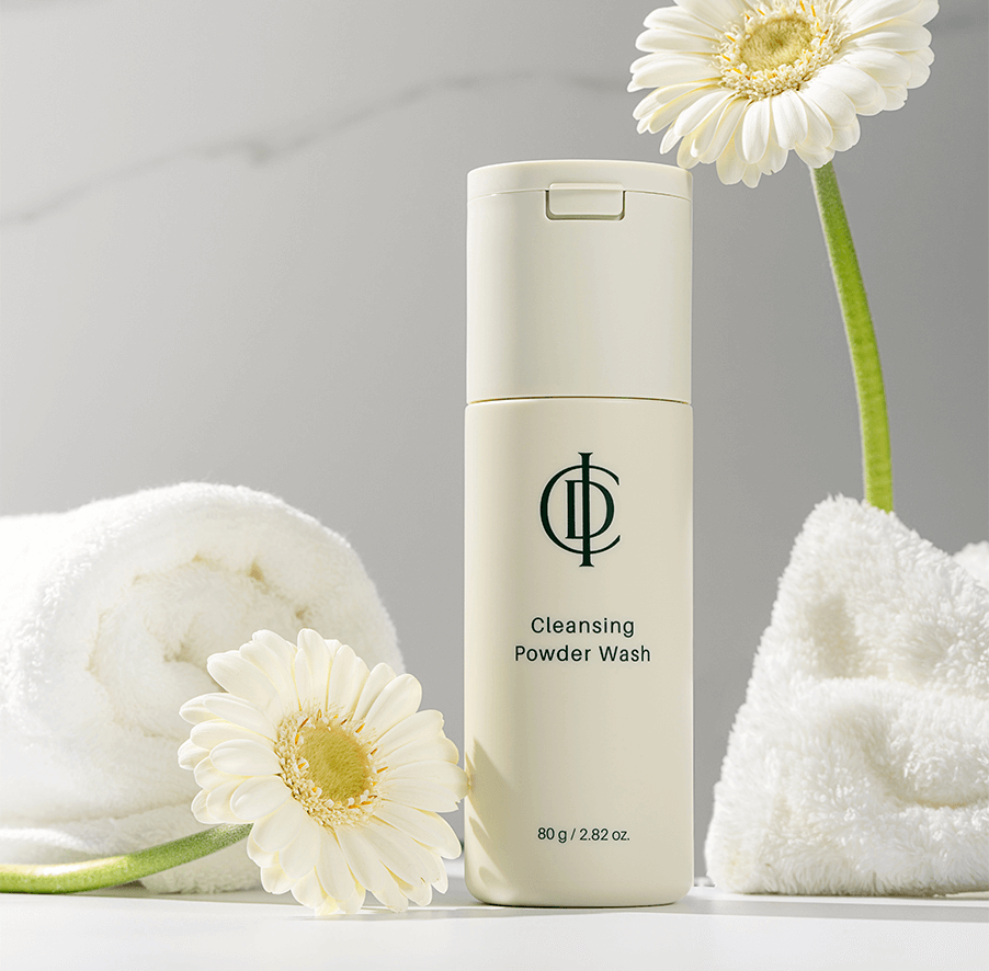 Riman ICD Cleansing Powder Wash bottle with clean minimalist design – gentle Korean powder cleanser