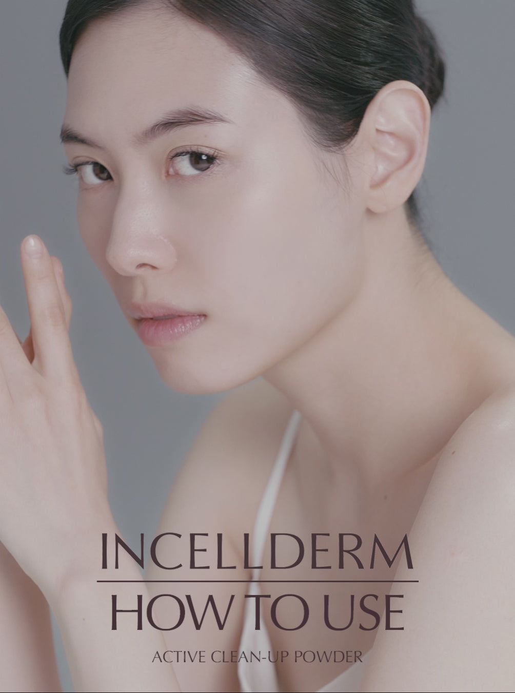 Video demo of Riman ICD Cleansing Powder Wash being poured, foamed, and applied – enzyme-rich Korean face wash