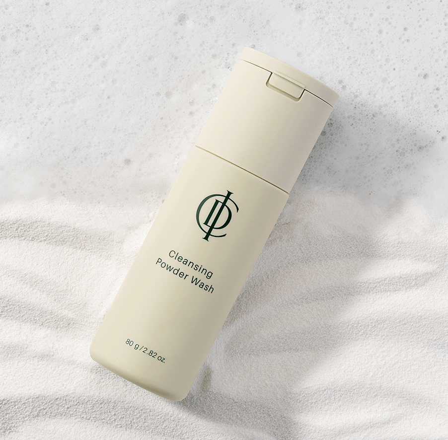 Cleansing Powder Wash from ICD, designed for a refreshing and nourishing skincare routine.