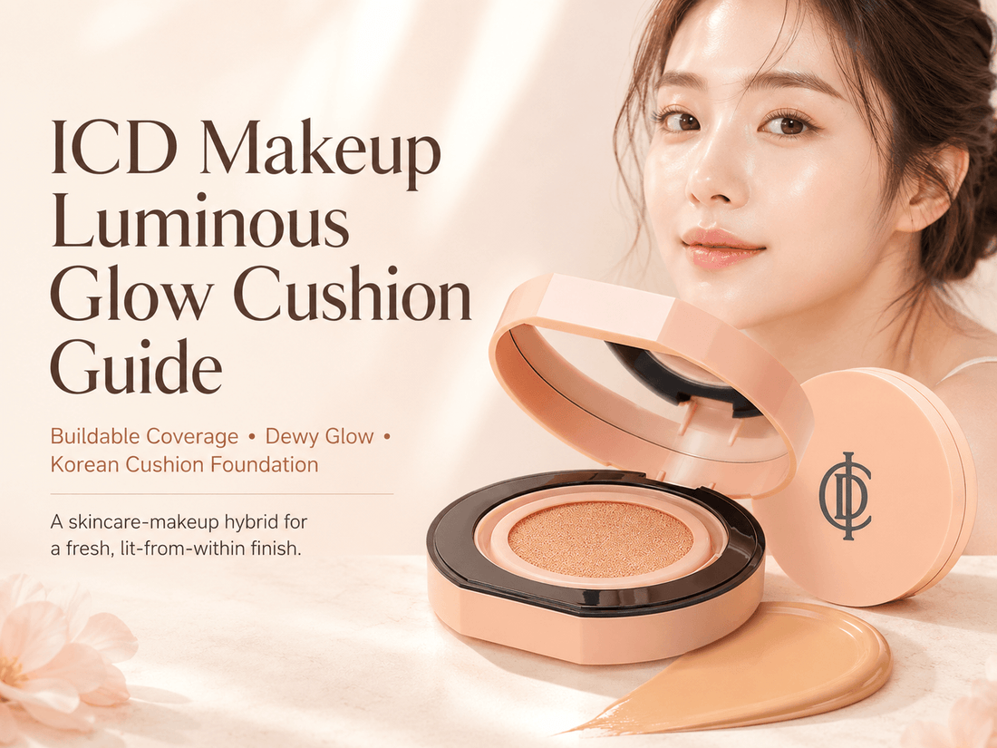 ICD Makeup Luminous Glow Cushion: The Korean Cushion Foundation for a Lit-From-Within Finish