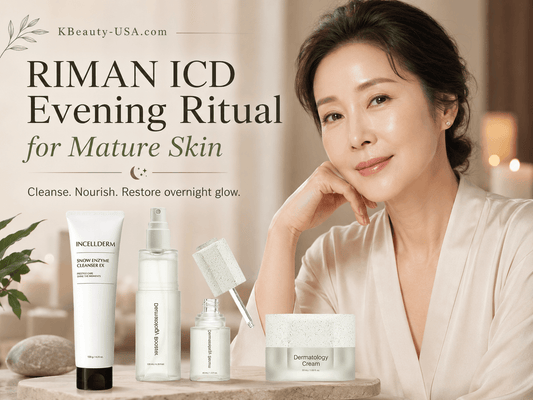 Build a Restorative RIMAN ICD Evening Ritual for Mature Skin
