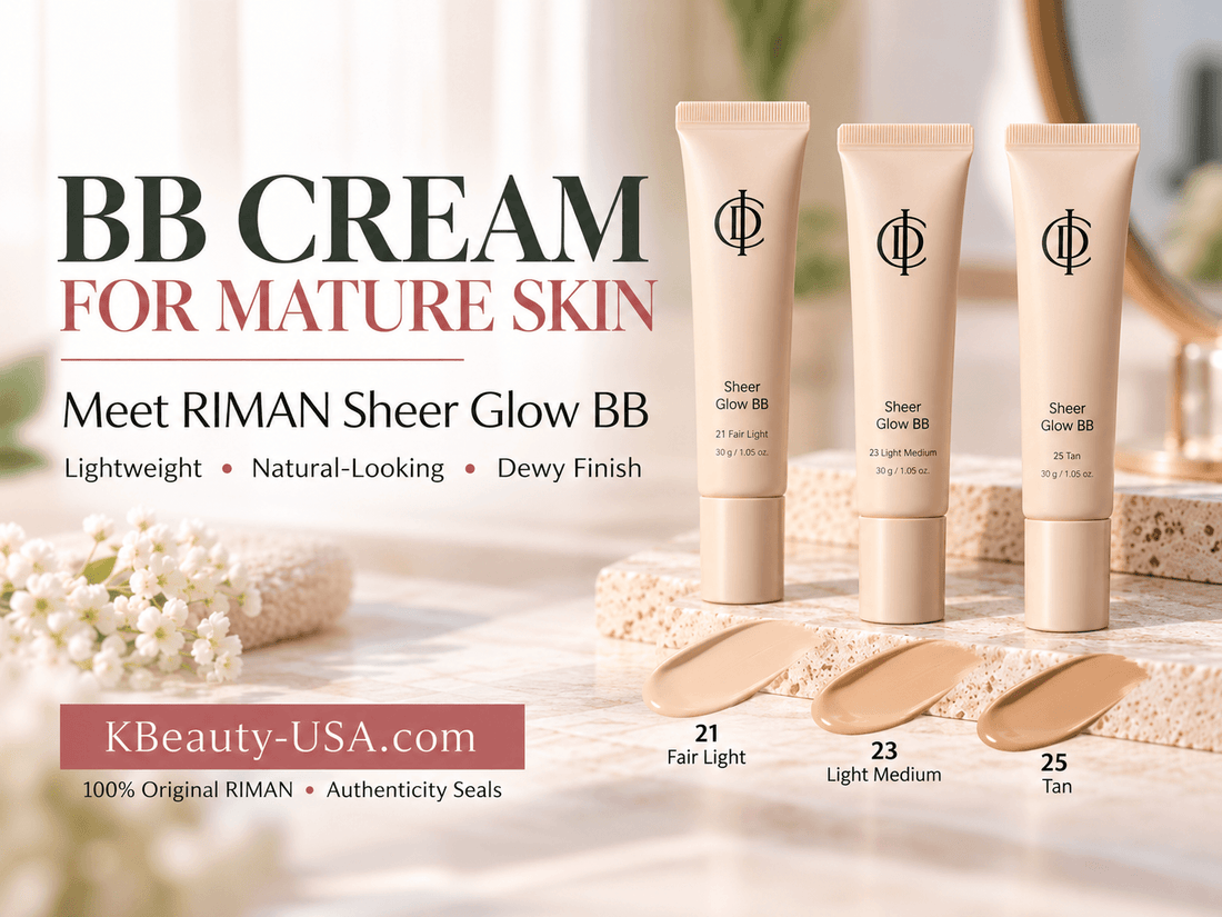 Is BB Cream Better Than Foundation for Mature Skin? Meet RIMAN Sheer Glow BB