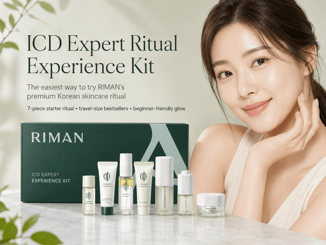 ICD Expert Ritual Experience Kit: The Easiest Way to Try RIMAN's Premium Korean Skincare Ritual