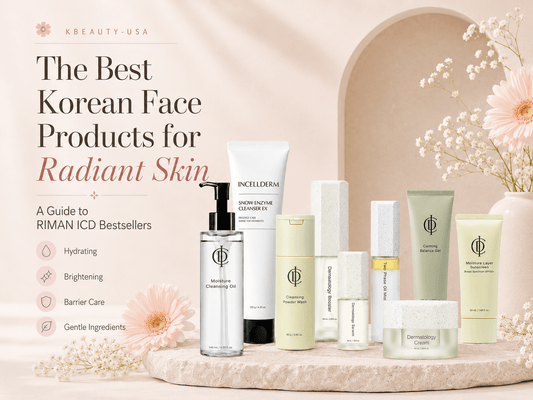 The Best Korean Face Products for Radiant Skin: A Guide to RIMAN ICD Bestsellers