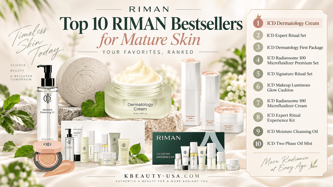 Your Favorites, Ranked: The Top 10 RIMAN Bestsellers for Mature Skin