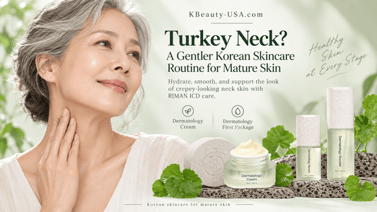Turkey Neck? What RIMAN Korean Skincare Can Really Do for Crepey Neck Skin