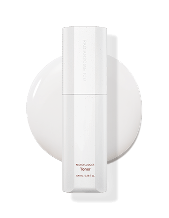 ICD Radiansome 100 Microfluidizer Toner | RIMAN KBeauty Skincare on a white background